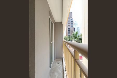 Varanda de kitnet/studio para alugar com 1 quarto, 25m² em Jardim Paulista, São Paulo