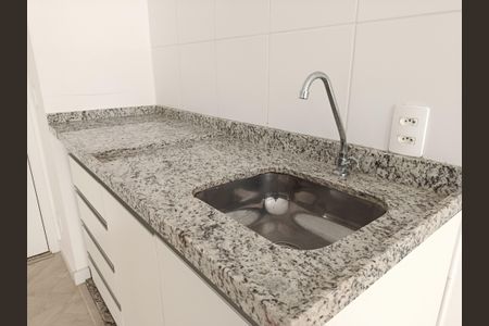 Cozinha de kitnet/studio para alugar com 1 quarto, 25m² em Jardim Paulista, São Paulo