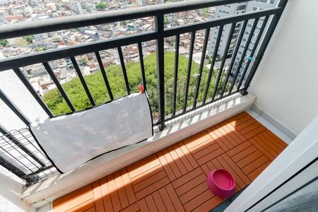 Varanda da Sala de apartamento à venda com 2 quartos, 42m² em Parque Reboucas, São Paulo