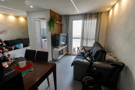 Sala de apartamento à venda com 2 quartos, 42m² em Parque Reboucas, São Paulo