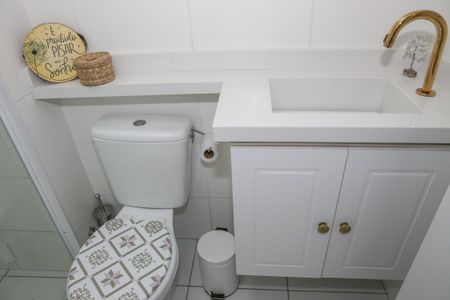 Apartamento para alugar com 28m², 1 quarto e sem vagaBanheiro da Suíte