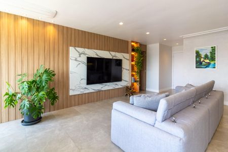 Sala de Estar de apartamento à venda com 3 quartos, 125m² em Campo Belo, São Paulo