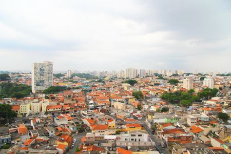 Varanda da Sala Vista  de apartamento à venda com 2 quartos, 59m² em Jardim Flor da Montanha, Guarulhos