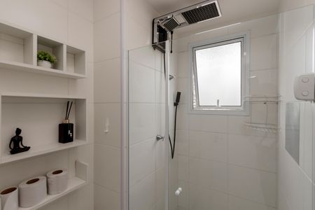 Apartamento para alugar com 30m², 1 quarto e sem vagaBanheiro da Suíte