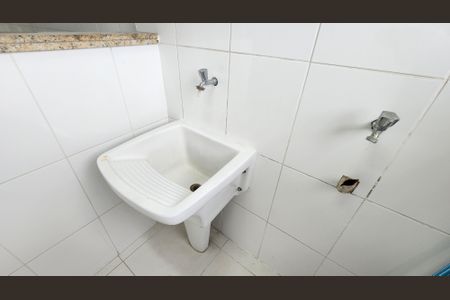 Apartamento para alugar com 57m², 1 quarto e 1 vagaDetalhe da area de serviço