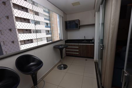 Varanda de apartamento para alugar com 2 quartos, 98m² em Jardim Atlantico, Goiânia