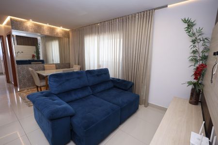 Sala de apartamento para alugar com 2 quartos, 98m² em Jardim Atlantico, Goiânia