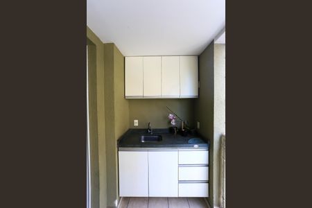 Varanda da Sala de apartamento para alugar com 2 quartos, 54m² em Vila Andrade, São Paulo