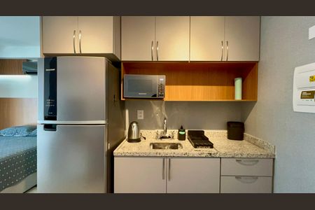 Studio à venda com 25m², 1 quarto e sem vagaCozinha