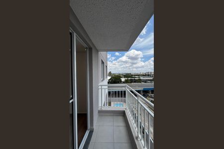 Sala - Sala de Jantar Varanda de apartamento para alugar com 2 quartos, 42m² em Jardim, Santo André