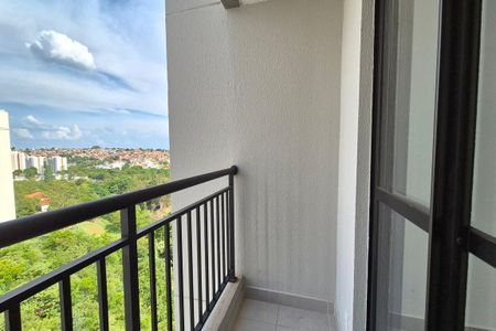 Varanda da Sala de apartamento para alugar com 2 quartos, 42m² em Residencial Parque da Fazenda, Campinas