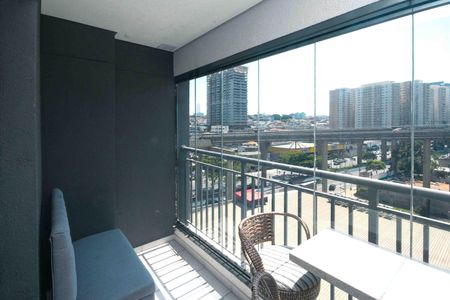 Varanda de kitnet/studio para alugar com 1 quarto, 30m² em Jardim Independência (são Paulo), São Paulo