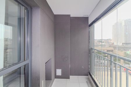 Sacada do Studio de apartamento para alugar com 1 quarto, 30m² em Jardim Independência (são Paulo), São Paulo