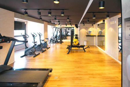 Studio para alugar com 30m², 1 quarto e sem vaga Studio para alugar com 30m², 1 quarto e sem vagaÁrea comum - Academia