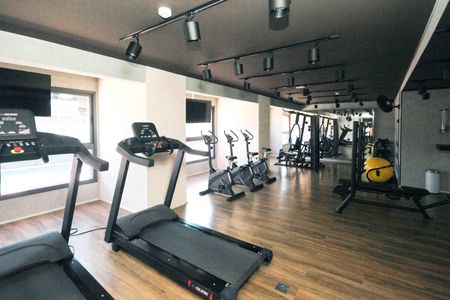 Studio para alugar com 30m², 1 quarto e sem vaga Studio para alugar com 30m², 1 quarto e sem vagaÁrea comum - Academia