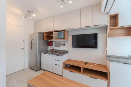 Studio para alugar com 21m², 1 quarto e sem vaga Studio para alugar com 21m², 1 quarto e sem vagaCozinha