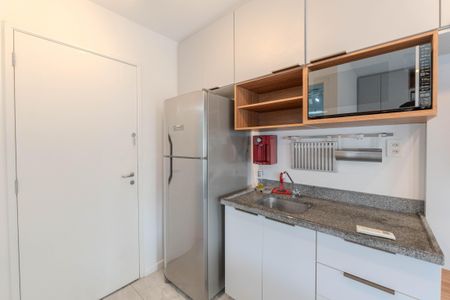Studio para alugar com 21m², 1 quarto e sem vaga Studio para alugar com 21m², 1 quarto e sem vagaCozinha