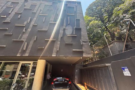 Apartamento para alugar com 30m², 1 quarto e sem vagafachada do predio