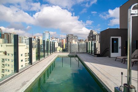 Studio para alugar com 20m², 1 quarto e sem vaga Studio para alugar com 20m², 1 quarto e sem vagaÁrea comum - Piscina