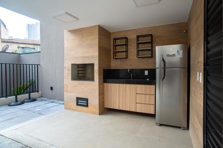 Studio para alugar com 20m², 1 quarto e sem vaga Studio para alugar com 20m², 1 quarto e sem vagaÁrea comum - Churrasqueira