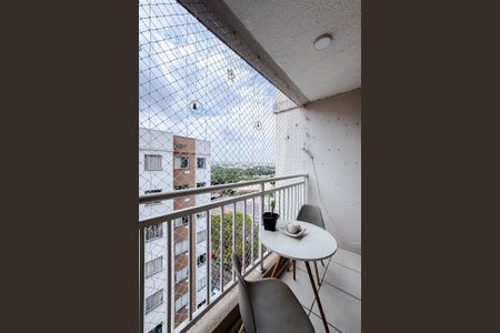 Varanda da Sala de apartamento à venda com 2 quartos, 38m² em Canindé, São Paulo