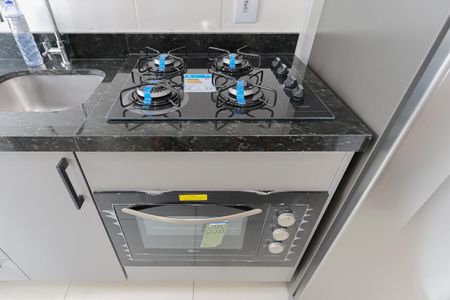 Apartamento à venda com 26m², 1 quarto e sem vagaCozinha e área de serviço