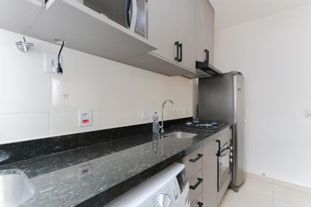 Apartamento à venda com 26m², 1 quarto e sem vagaCozinha e área de serviço