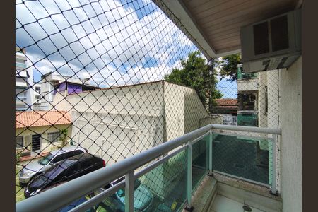 Varanda - Sala de apartamento para alugar com 3 quartos, 77m² em Tanque, Rio de Janeiro