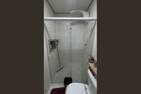 Banheiro de apartamento à venda com 2 quartos, 46m² em Vila Alpina, Santo André