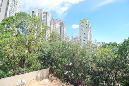 Vista da Varanda da Sala de apartamento à venda com 2 quartos, 70m² em Vila Andrade, São Paulo