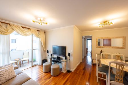 Sala de apartamento à venda com 3 quartos, 75m² em Chácara Inglesa, São Paulo