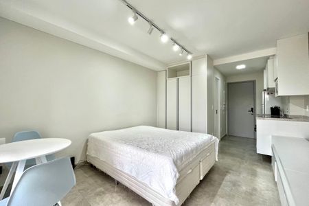 Sala/Quarto de kitnet/studio para alugar com 1 quarto, 26m² em Vila Clementino, São Paulo