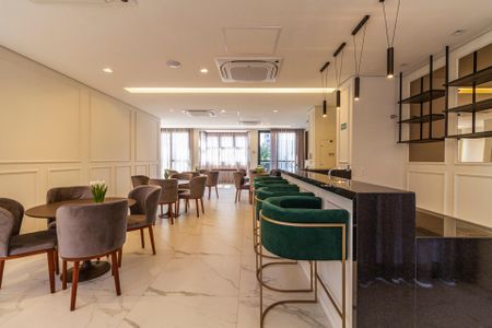 Studio para alugar com 25m², 1 quarto e sem vaga Studio para alugar com 25m², 1 quarto e sem vagaÁrea comum - Salão de festas