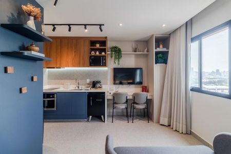 Studio de kitnet/studio para alugar com 1 quarto, 25m² em Pinheiros, São Paulo