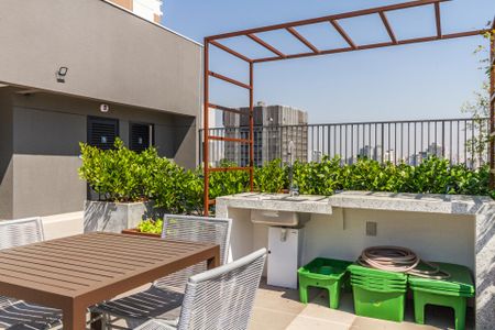 Studio para alugar com 25m², 1 quarto e sem vaga Studio para alugar com 25m², 1 quarto e sem vagaÁrea comum - Rooftop