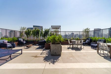 Studio para alugar com 25m², 1 quarto e sem vaga Studio para alugar com 25m², 1 quarto e sem vagaÁrea comum - Rooftop