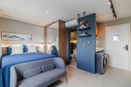 Studio de kitnet/studio para alugar com 1 quarto, 25m² em Pinheiros, São Paulo