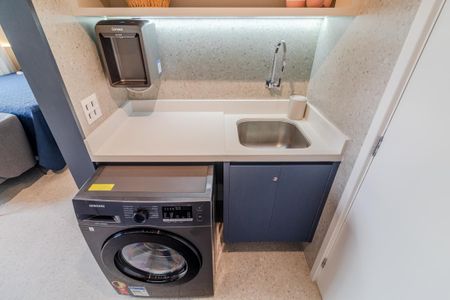 Studio para alugar com 25m², 1 quarto e sem vagaCozinha