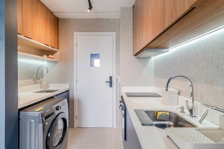 Studio para alugar com 25m², 1 quarto e sem vagaCozinha