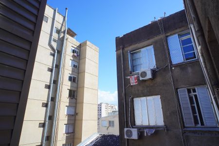 Sala-Vista  de apartamento à venda com 1 quarto, 43m² em Centro Histórico, Porto Alegre