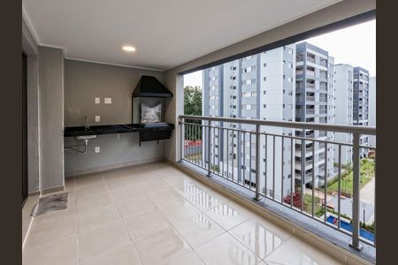 Varanda da Sala de apartamento para alugar com 3 quartos, 86m² em City América, São Paulo