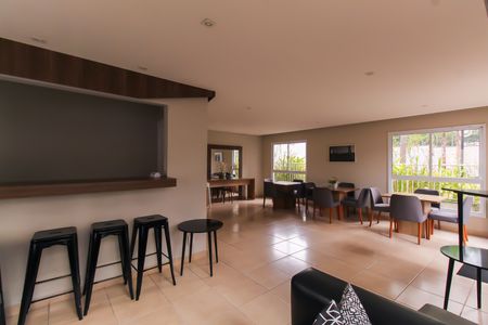 Apartamento para alugar com 55m², 1 quarto e 1 vagaÁrea comum - Salão de festas