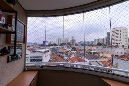 Varanda da Sala de apartamento à venda com 2 quartos, 60m² em Vila Romana, São Paulo
