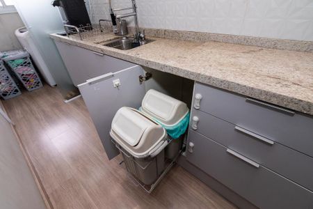 Apartamento à venda com 60m², 2 quartos e 1 vagaCozinha - detalhe