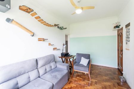 Sala de apartamento para alugar com 2 quartos, 67m² em Tijuca, Rio de Janeiro