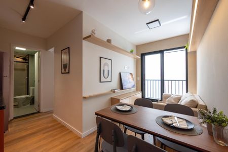 Sala de apartamento para alugar com 2 quartos, 34m² em Bosque da Saúde, São Paulo