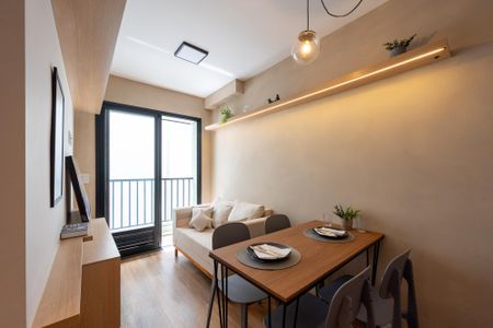 Sala de apartamento para alugar com 2 quartos, 34m² em Bosque da Saúde, São Paulo