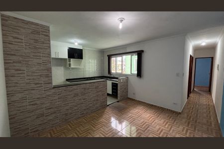 Sala de apartamento à venda com 2 quartos, 90m² em Vila Guaraciaba, Santo André
