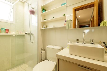 Apartamento à venda com 80m², 3 quartos e 2 vagasBanheiro Social 