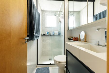 Apartamento à venda com 80m², 3 quartos e 2 vagasBanheiro da Suíte